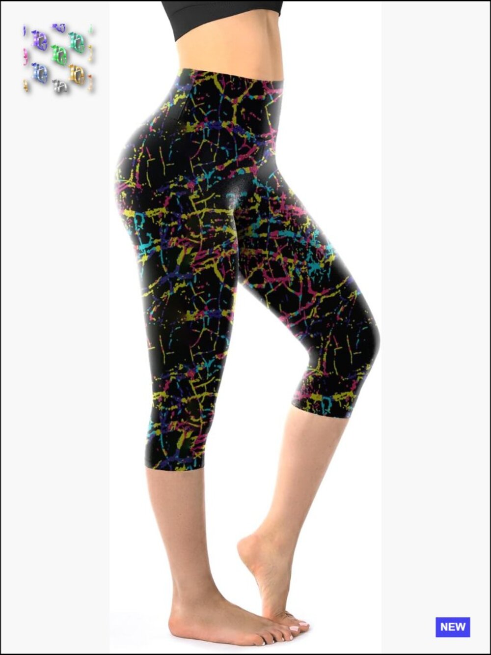 Buttery Soft High Waisted Capri Leggings for Women Gym Yoga Workout